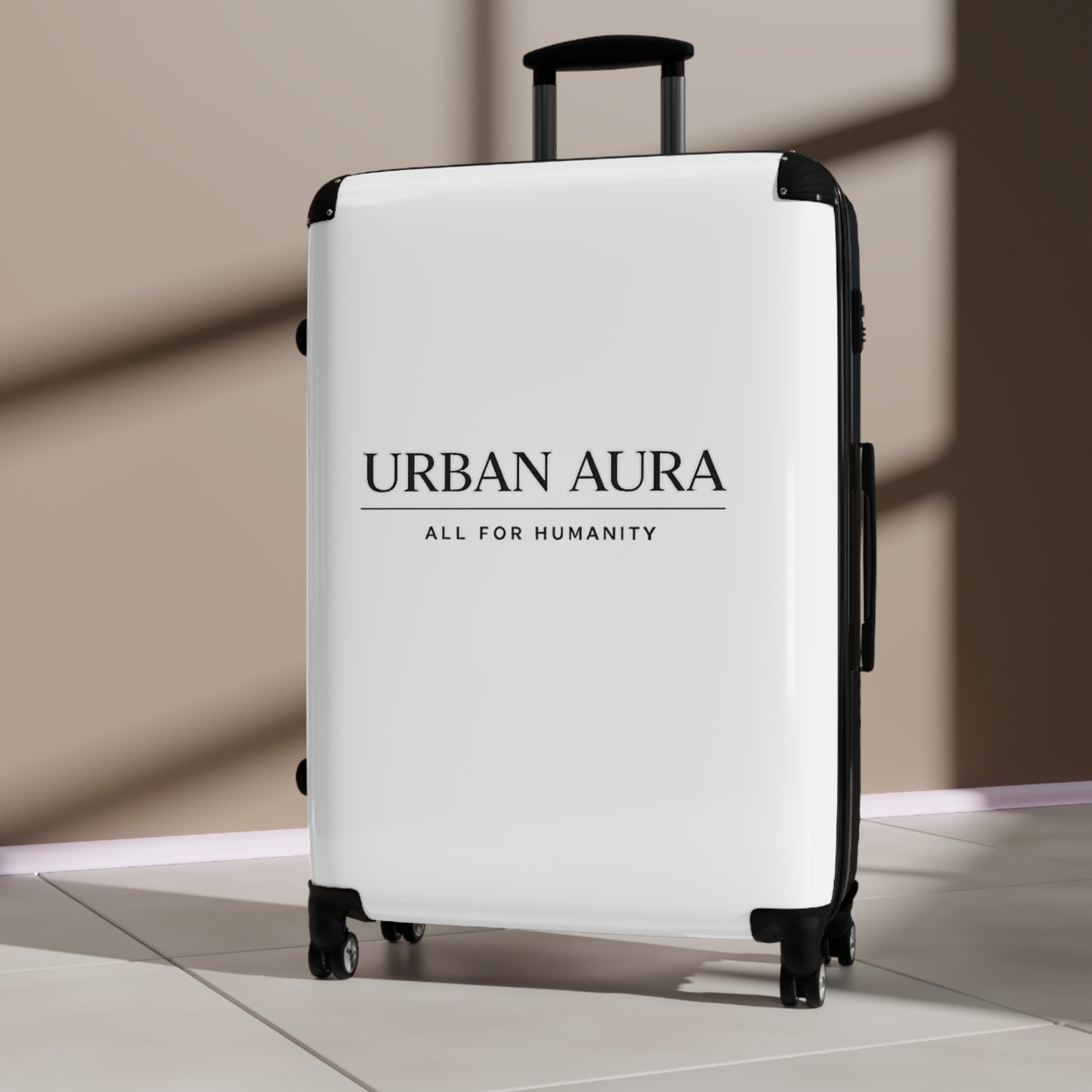 Carry-On Suitcase — Urban Aura "All For Humanity" Travel Luggage