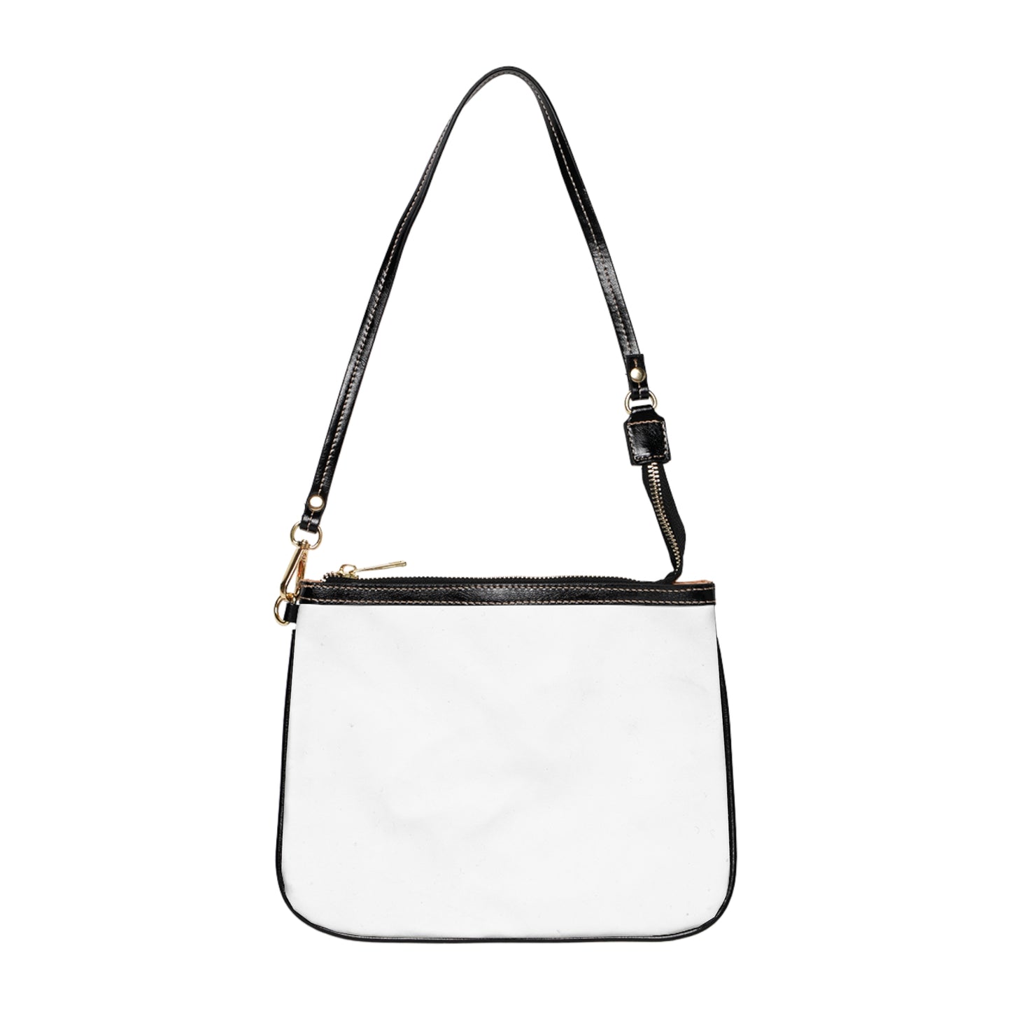 Urban Aura Small Shoulder Bag — Minimalist White Crossbody Purse