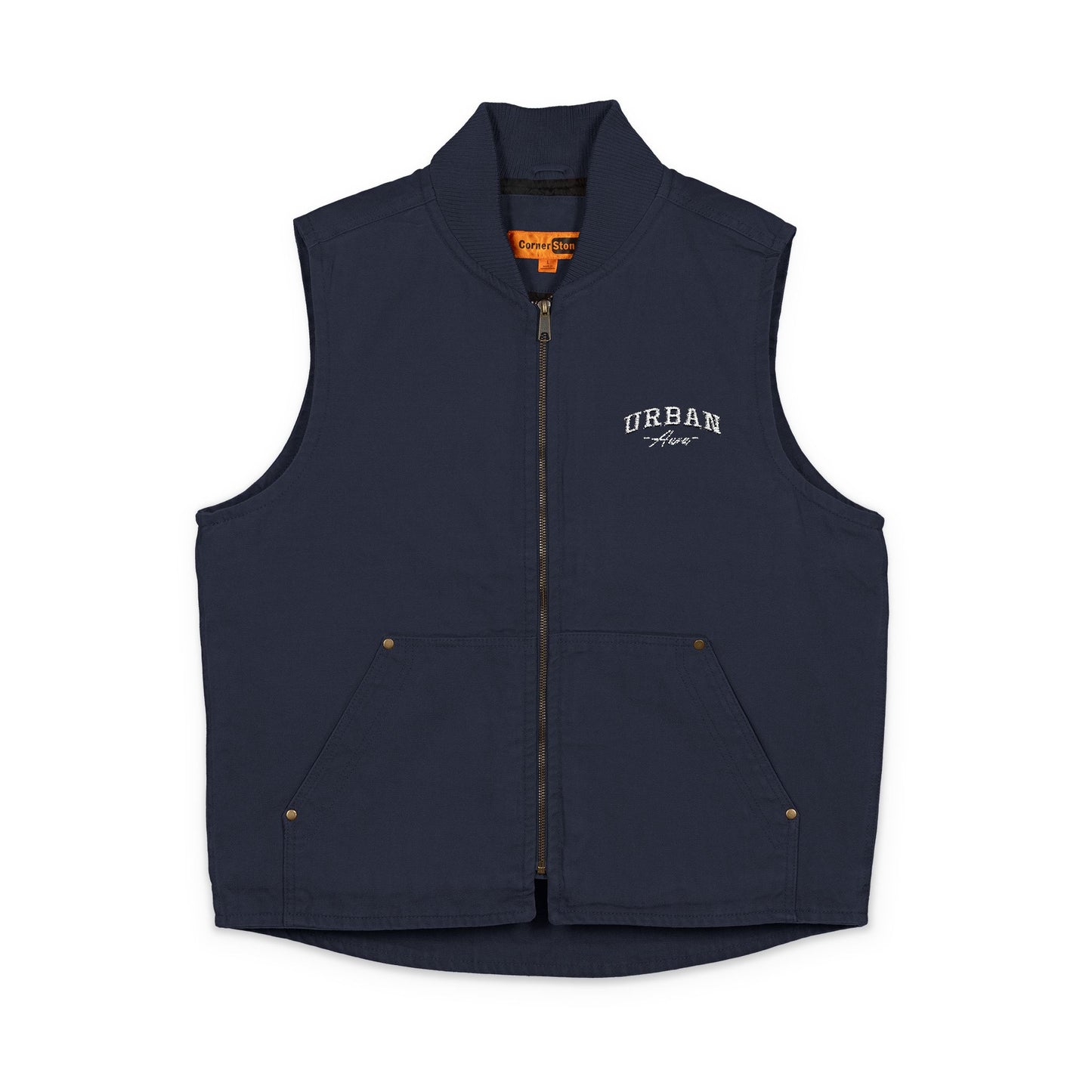 CornerStone® Washed Duck Cloth Vest (Embroidery)