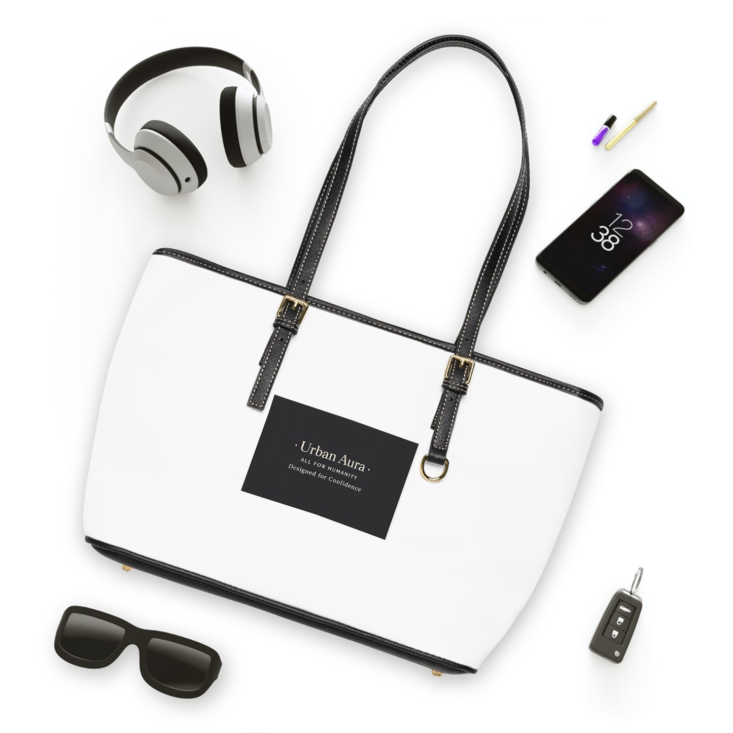 PU Leather Shoulder Bag