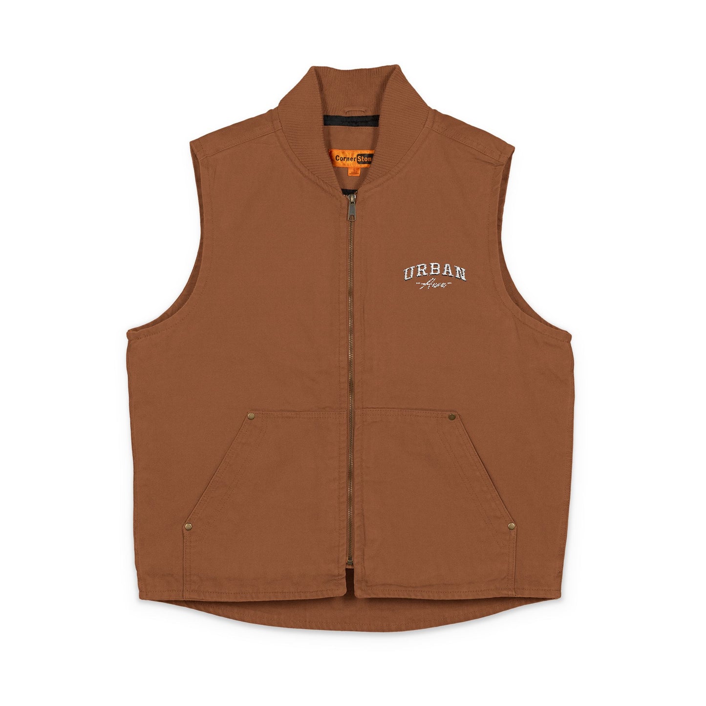 CornerStone® Washed Duck Cloth Vest (Embroidery)