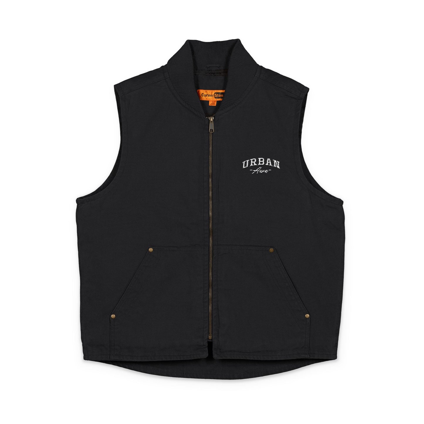 CornerStone® Washed Duck Cloth Vest (Embroidery)