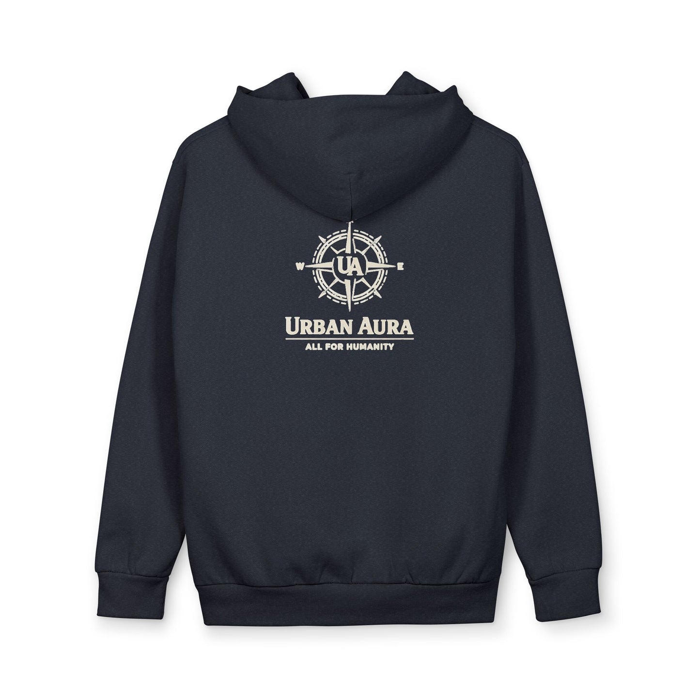Hustle Hard Hoodie - Minimal Logo Pullover