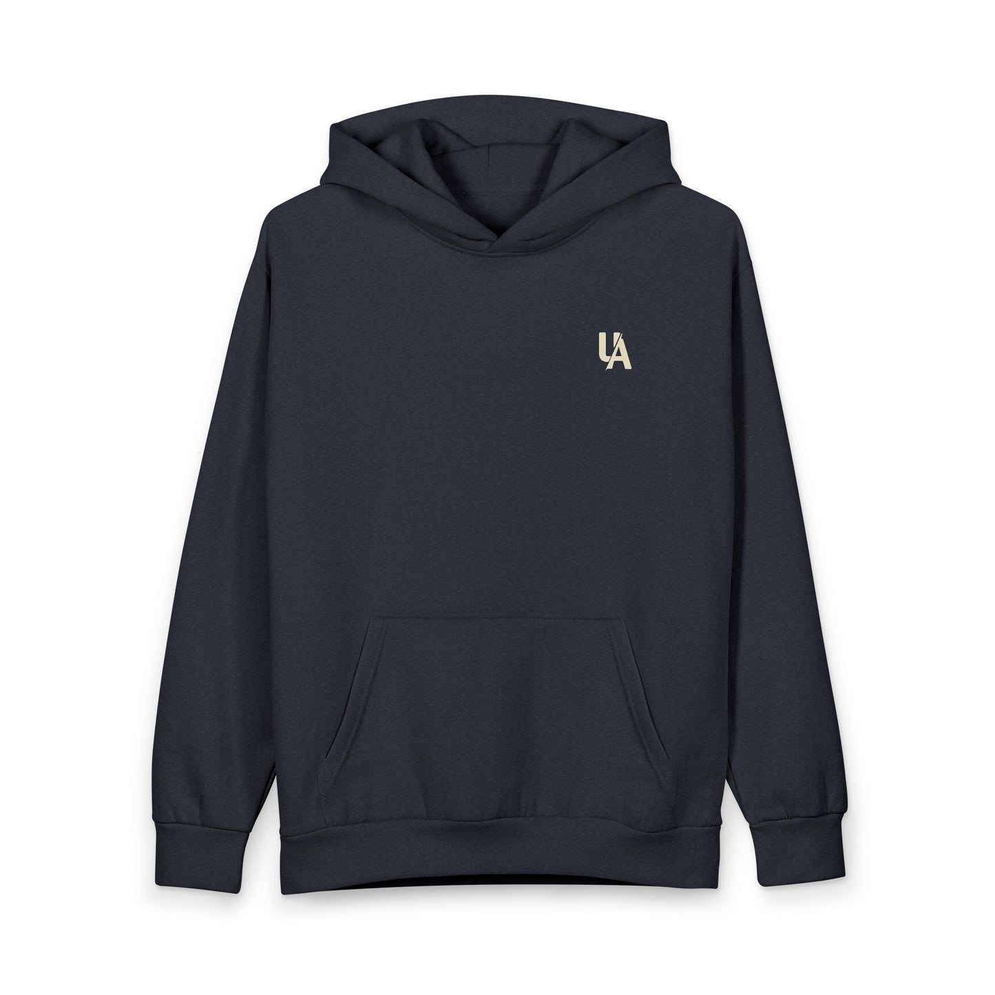 Hustle Hard Hoodie - Minimal Logo Pullover