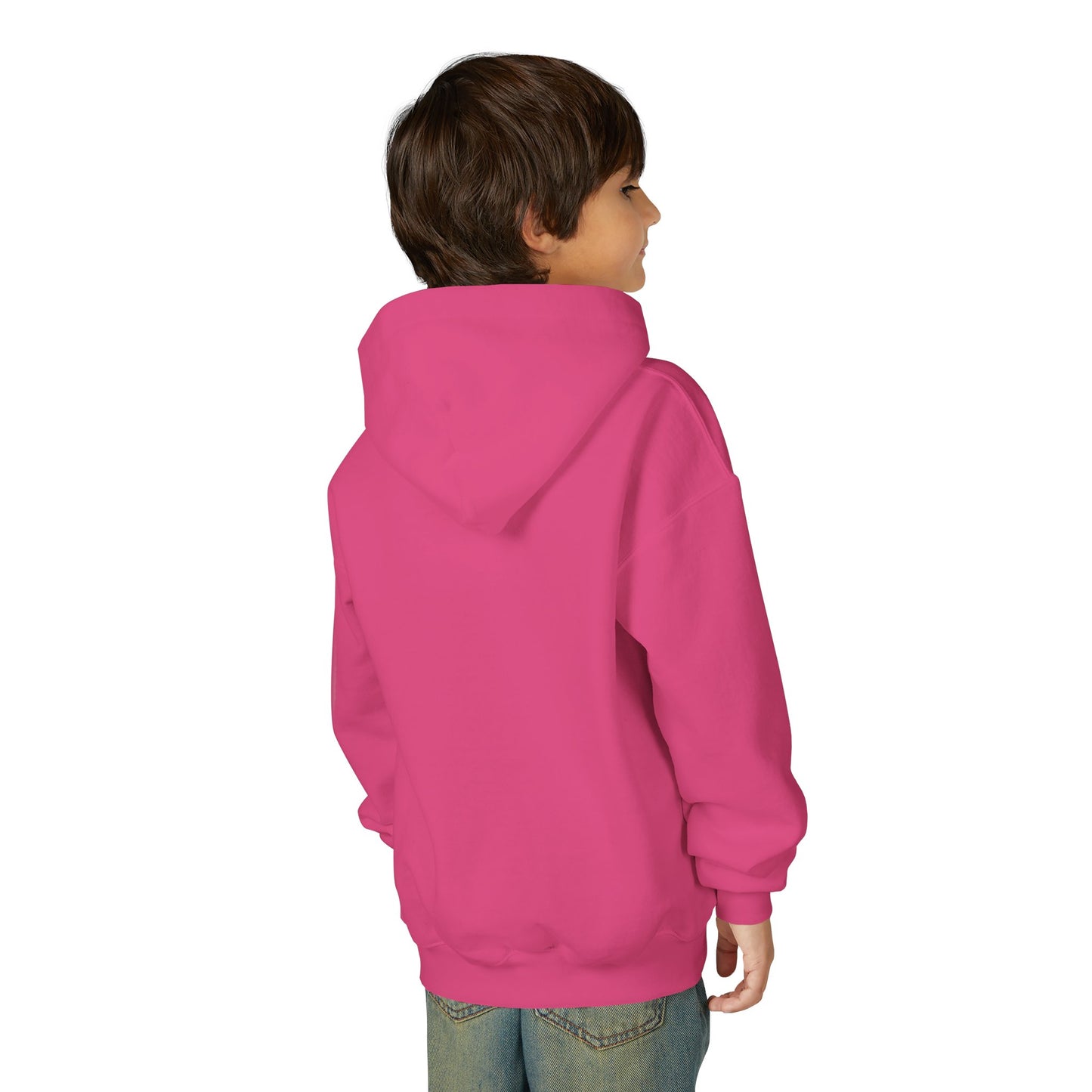 Youth Hoodie — "Urban Aura" Minimal Script Pullover