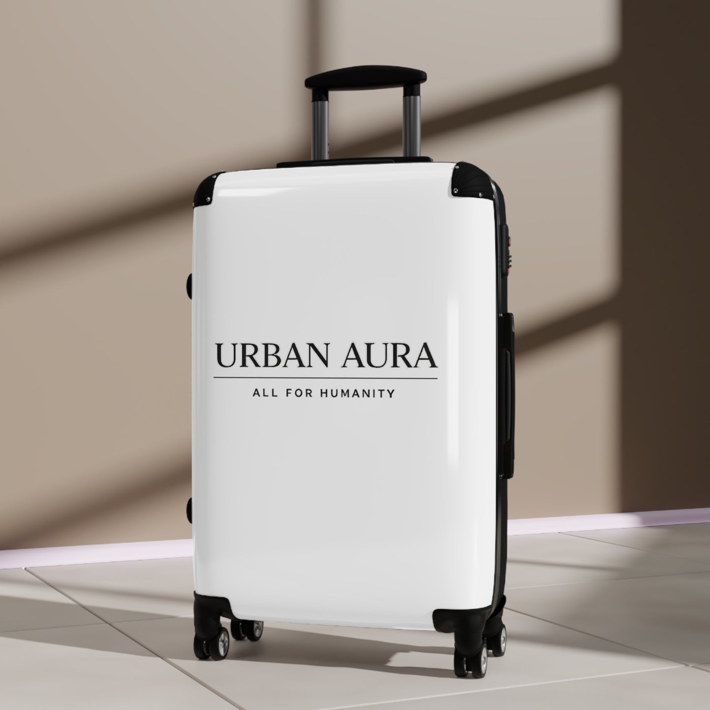 Carry-On Suitcase — Urban Aura "All For Humanity" Travel Luggage