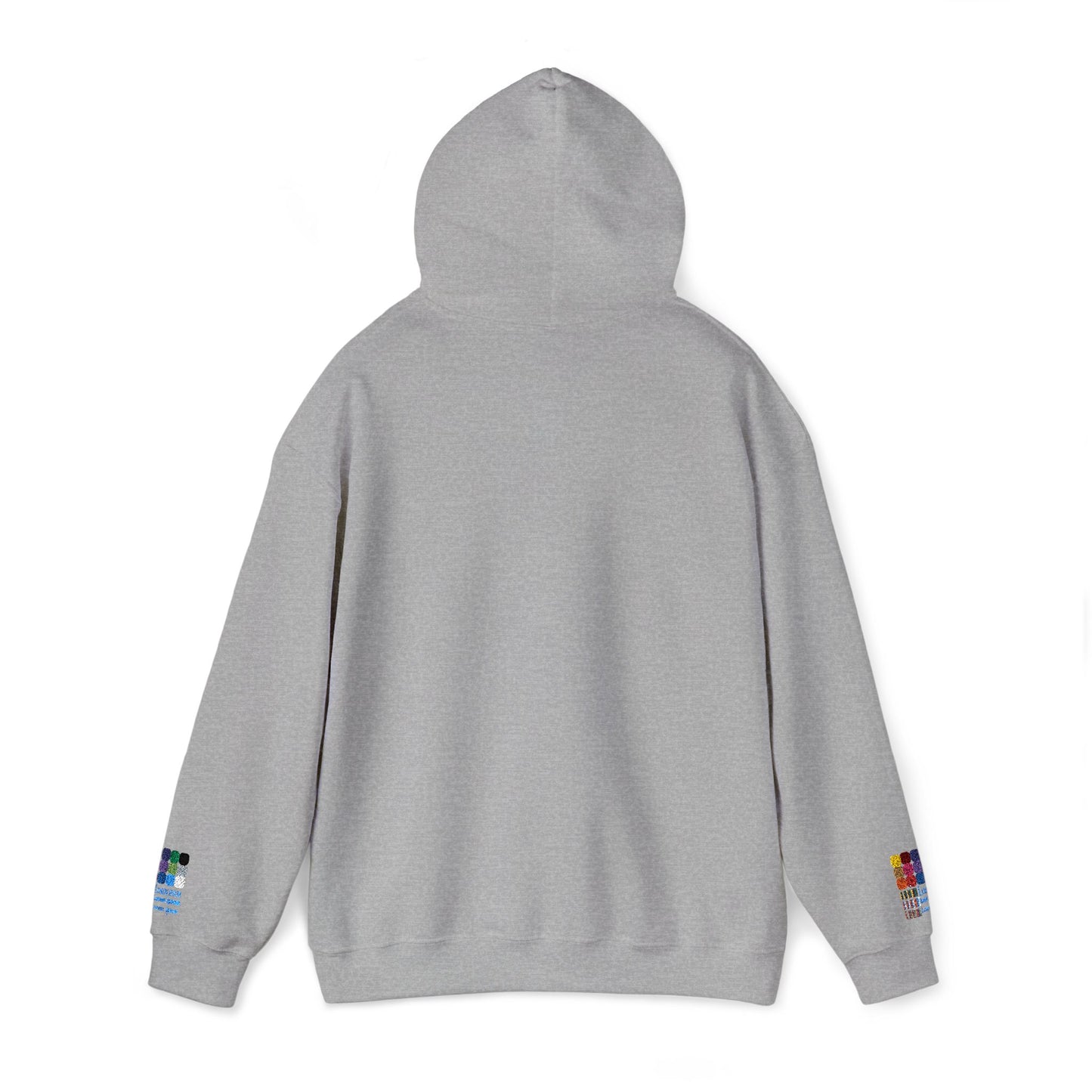 Minimalist 'UA' Logo Hoodie — White Casual Pullover