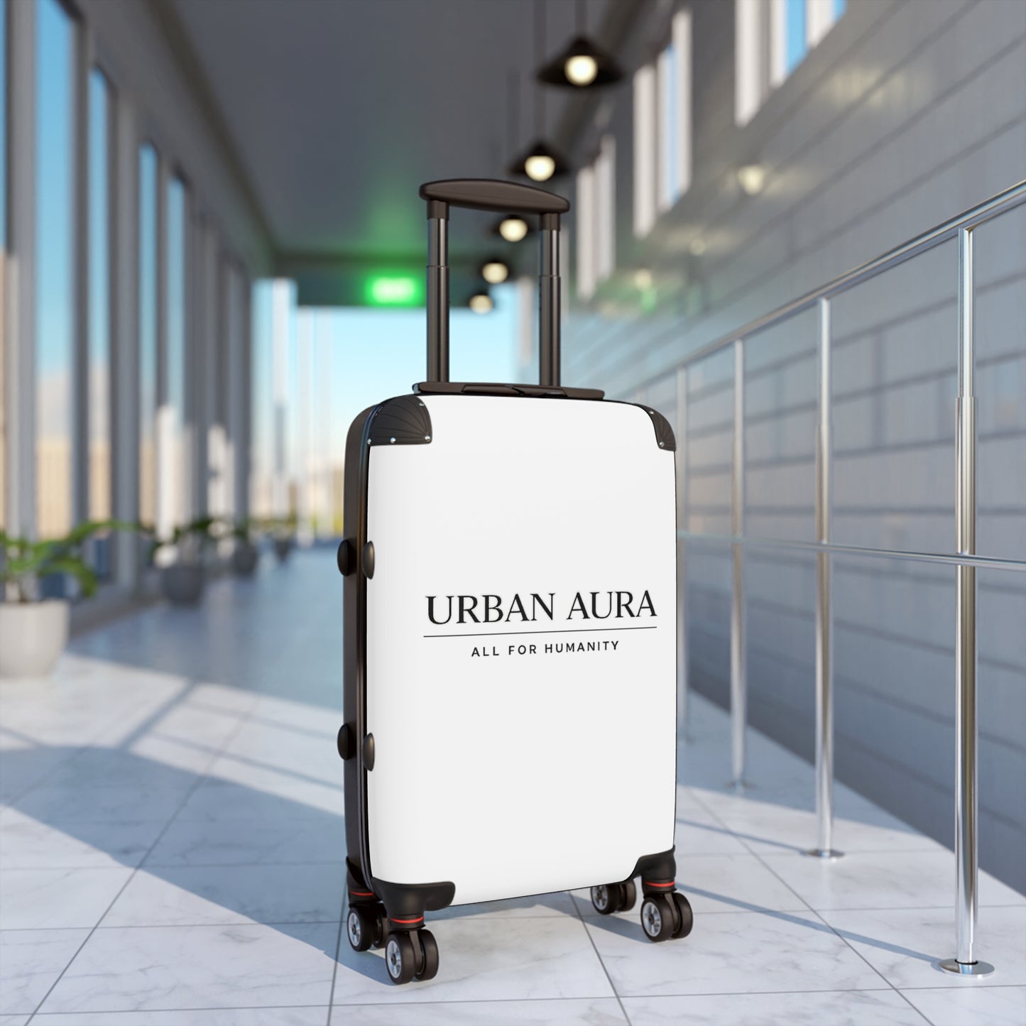 Carry-On Suitcase — Urban Aura "All For Humanity" Travel Luggage