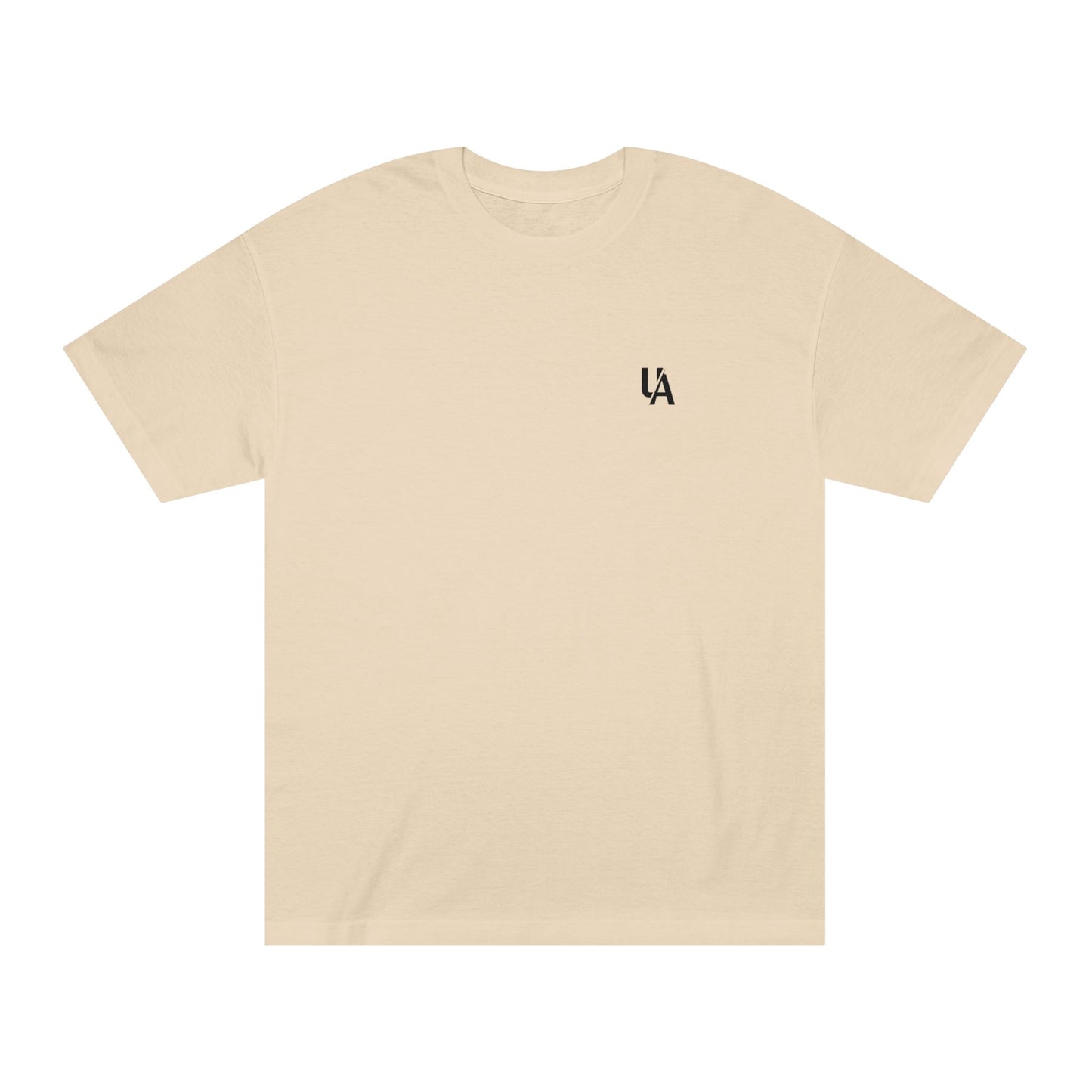 LA Minimalist Pocket T-Shirt — Small Chest Logo White Tee