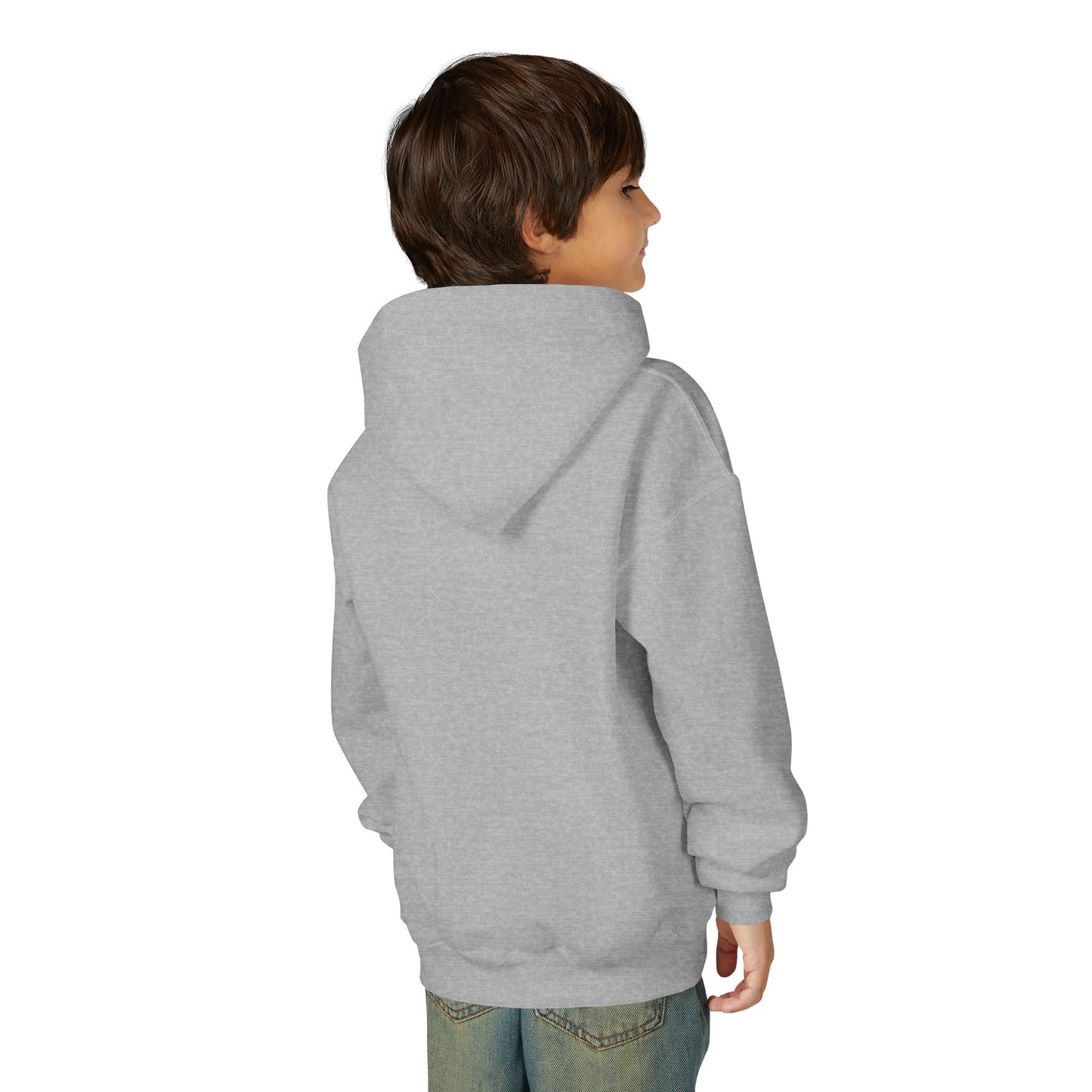 Youth Hoodie — "Urban Aura" Minimal Script Pullover