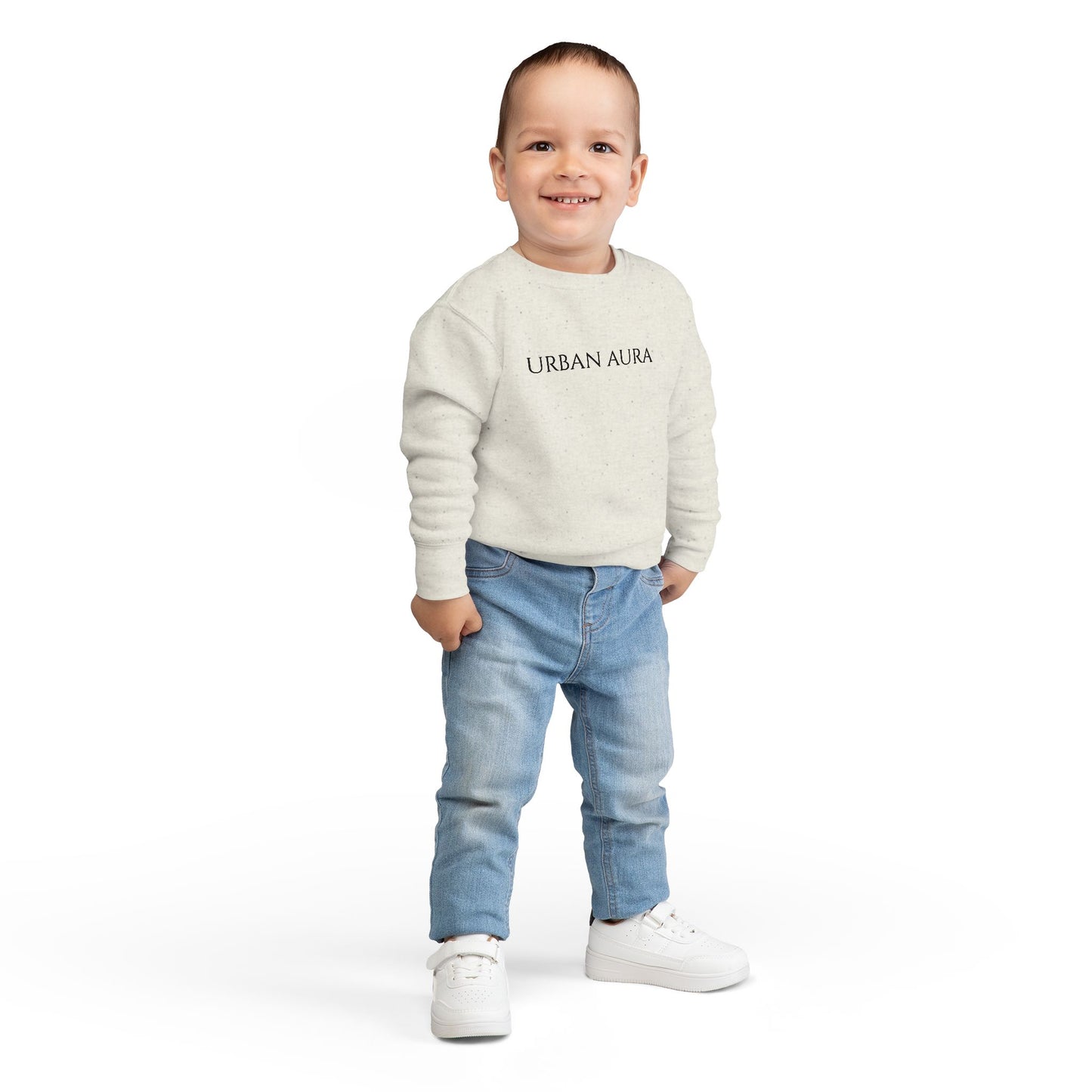 Toddler Sweatshirt — "Urban Aura" Minimalist Kids Pullover