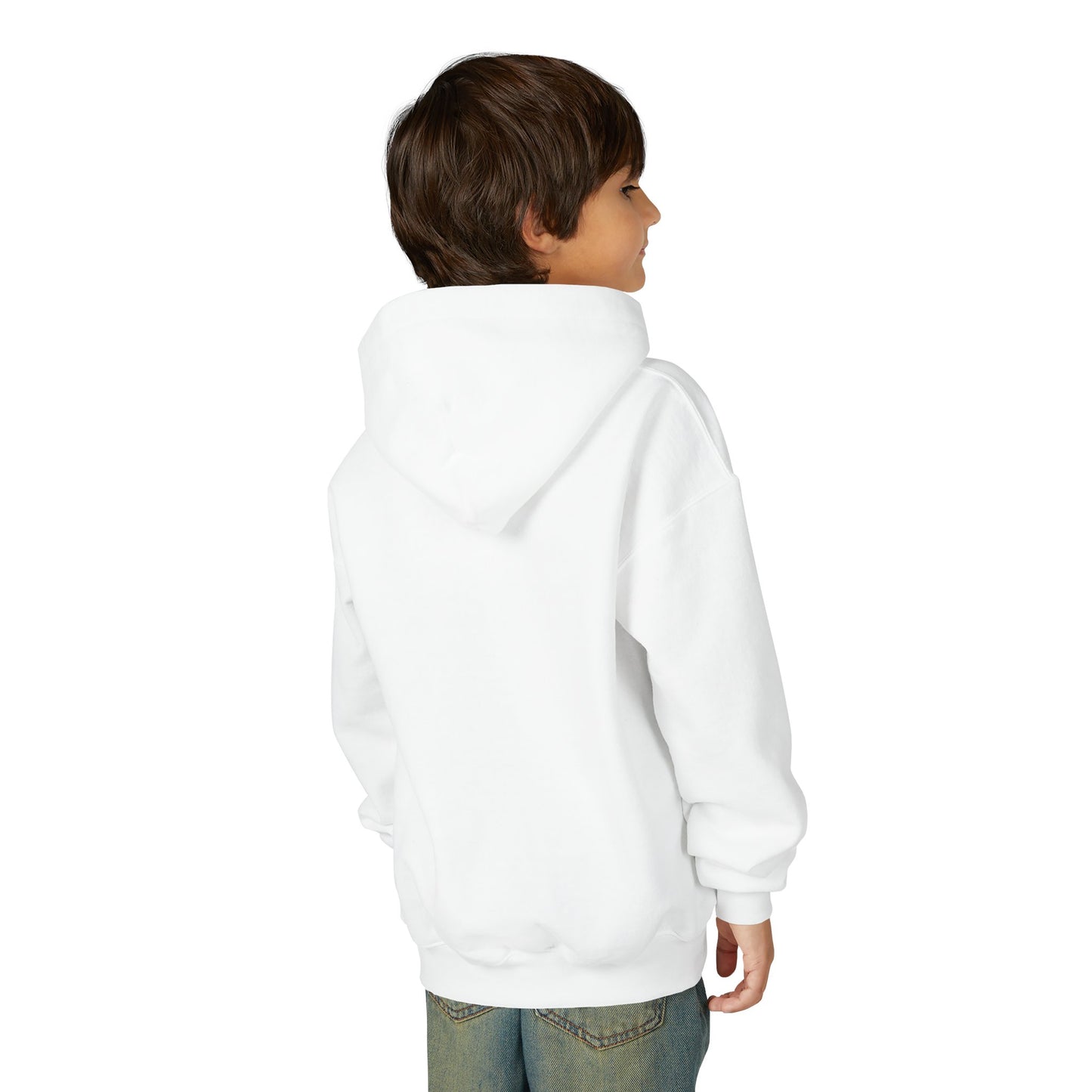 Youth Hoodie — "Urban Aura" Minimal Script Pullover