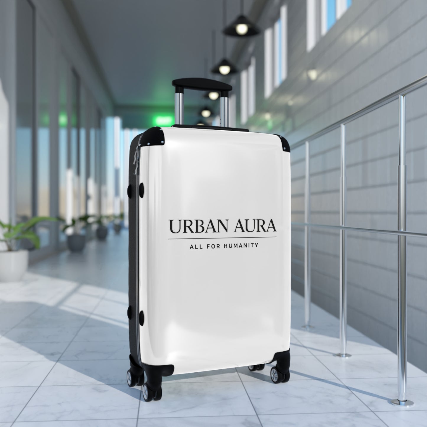 Carry-On Suitcase — Urban Aura "All For Humanity" Travel Luggage