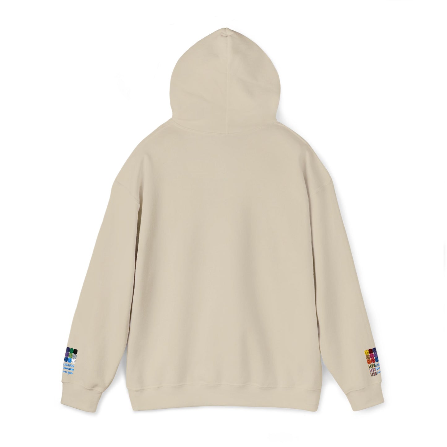 Minimalist 'UA' Logo Hoodie — White Casual Pullover