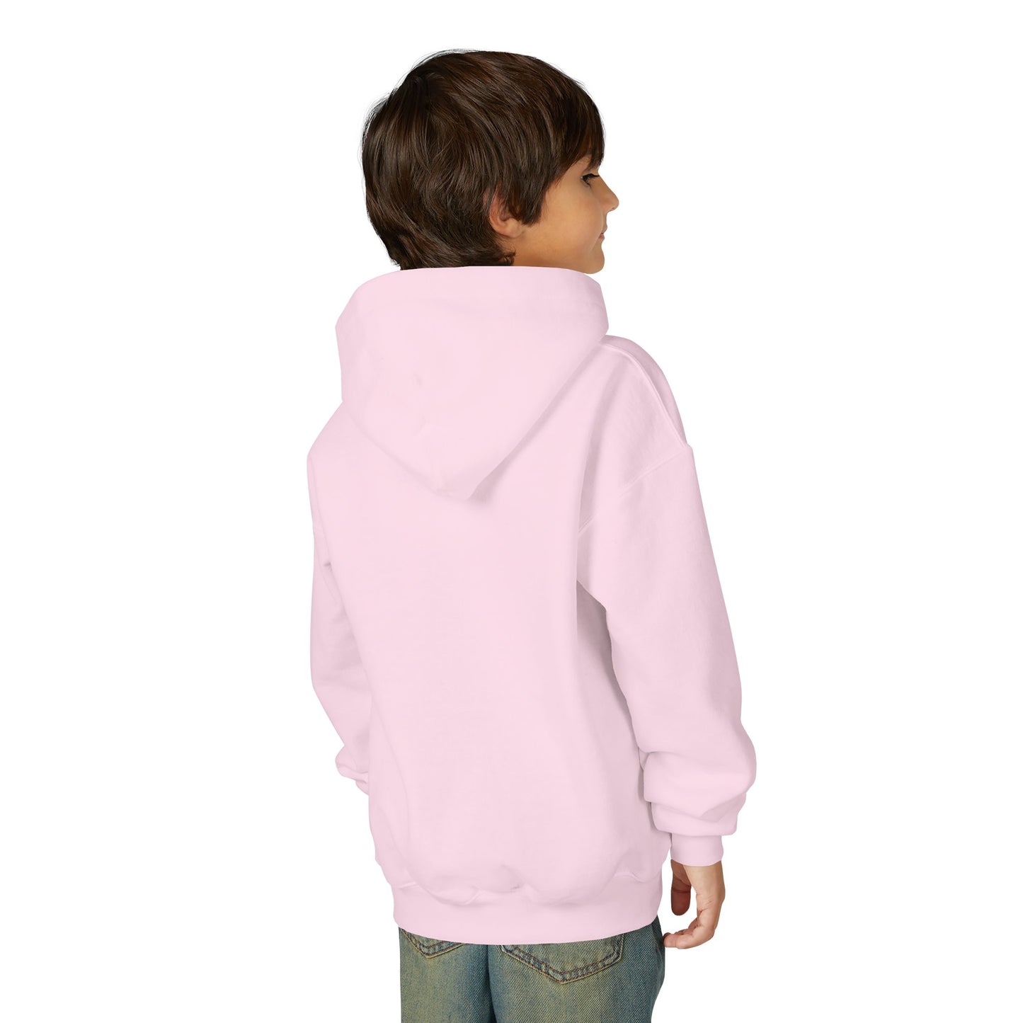 Youth Hoodie — "Urban Aura" Minimal Script Pullover