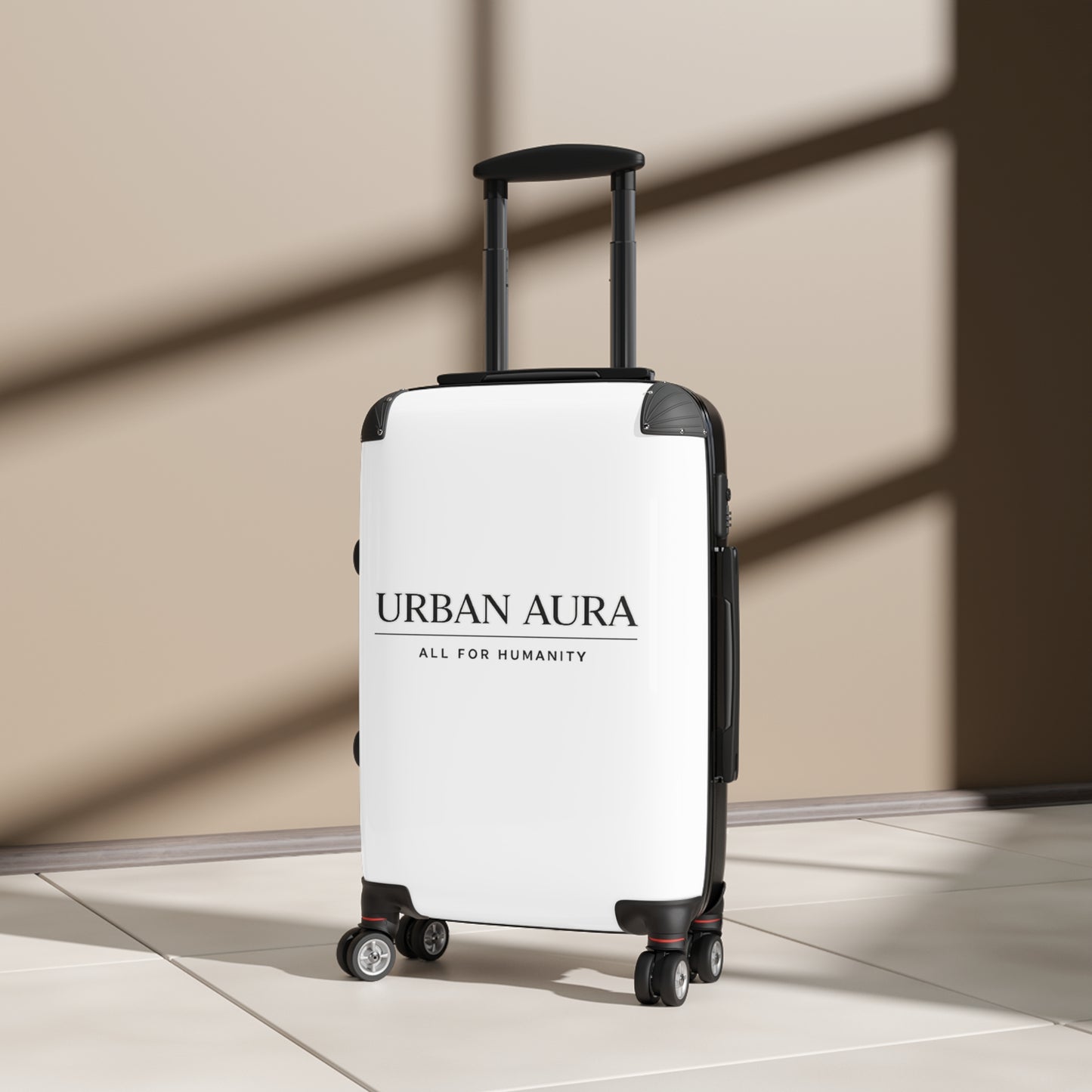 Carry-On Suitcase — Urban Aura "All For Humanity" Travel Luggage