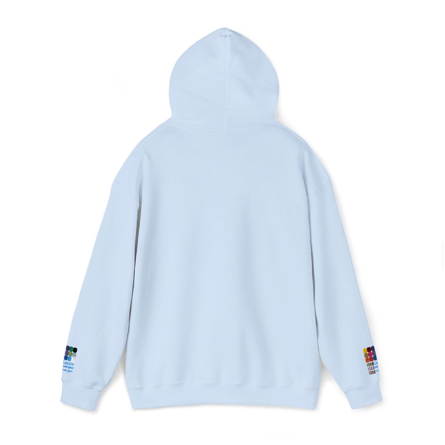 Minimalist 'UA' Logo Hoodie — White Casual Pullover