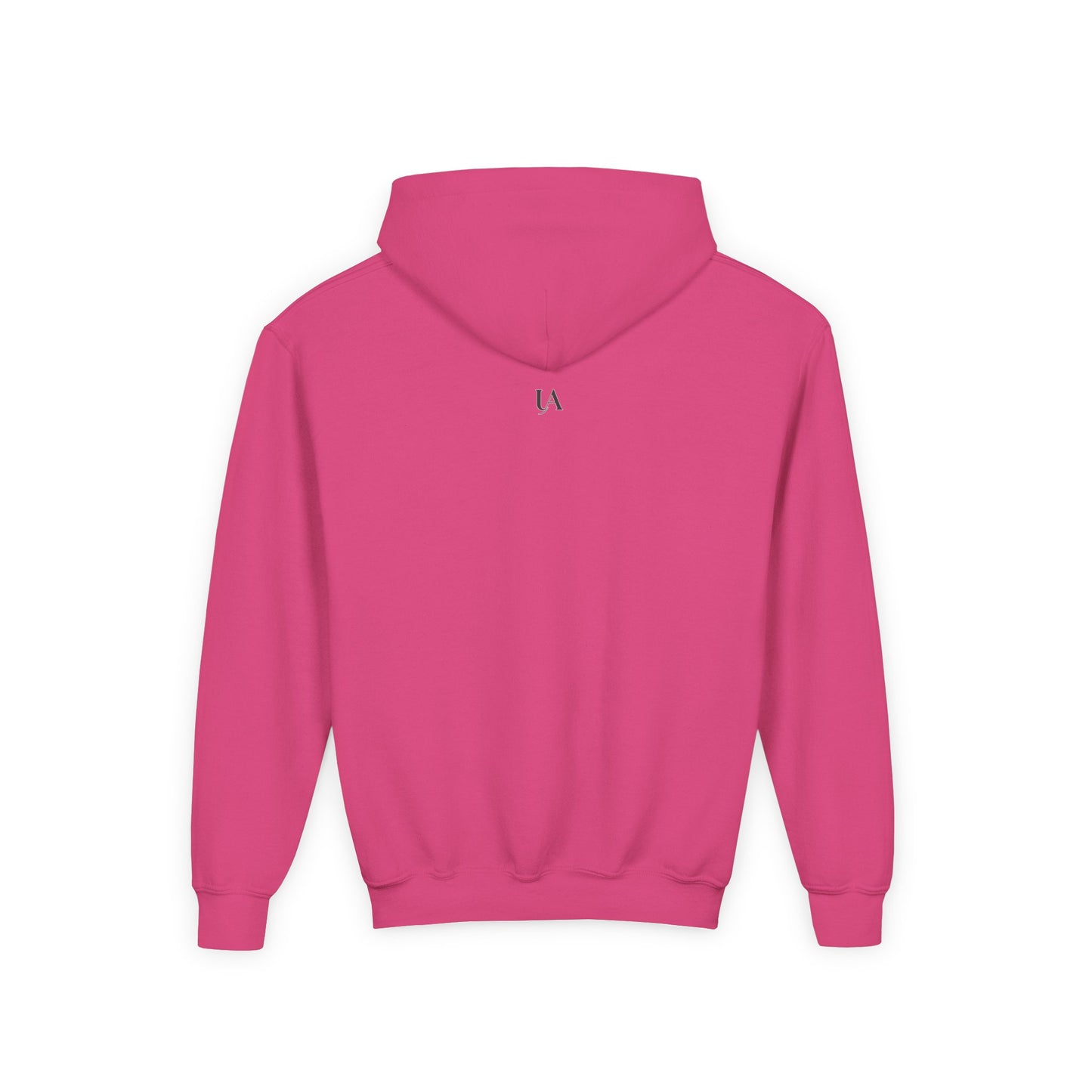Youth Hoodie — "Urban Aura" Minimal Script Pullover