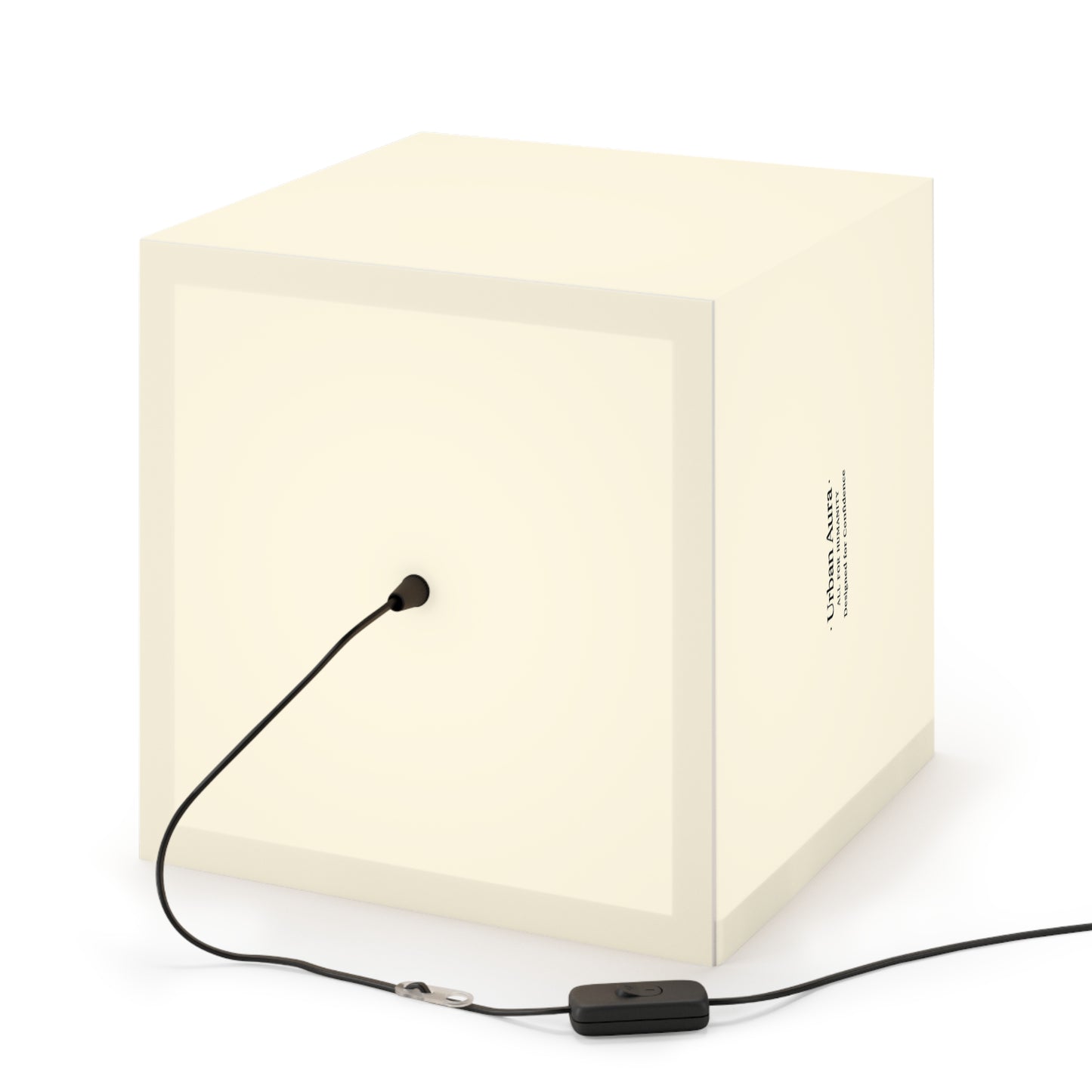 Cube Lamp — Minimal Modern Light Cube Lamp with Soft Warm Glow