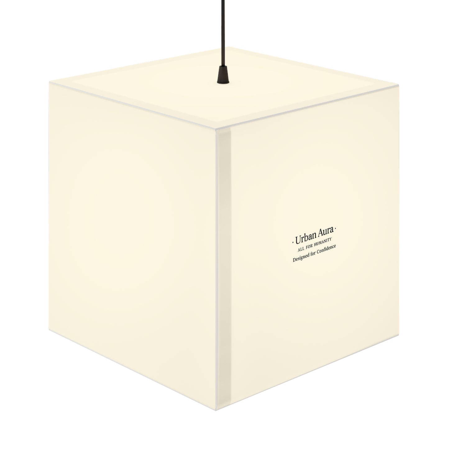 Cube Lamp — Minimal Modern Light Cube Lamp with Soft Warm Glow