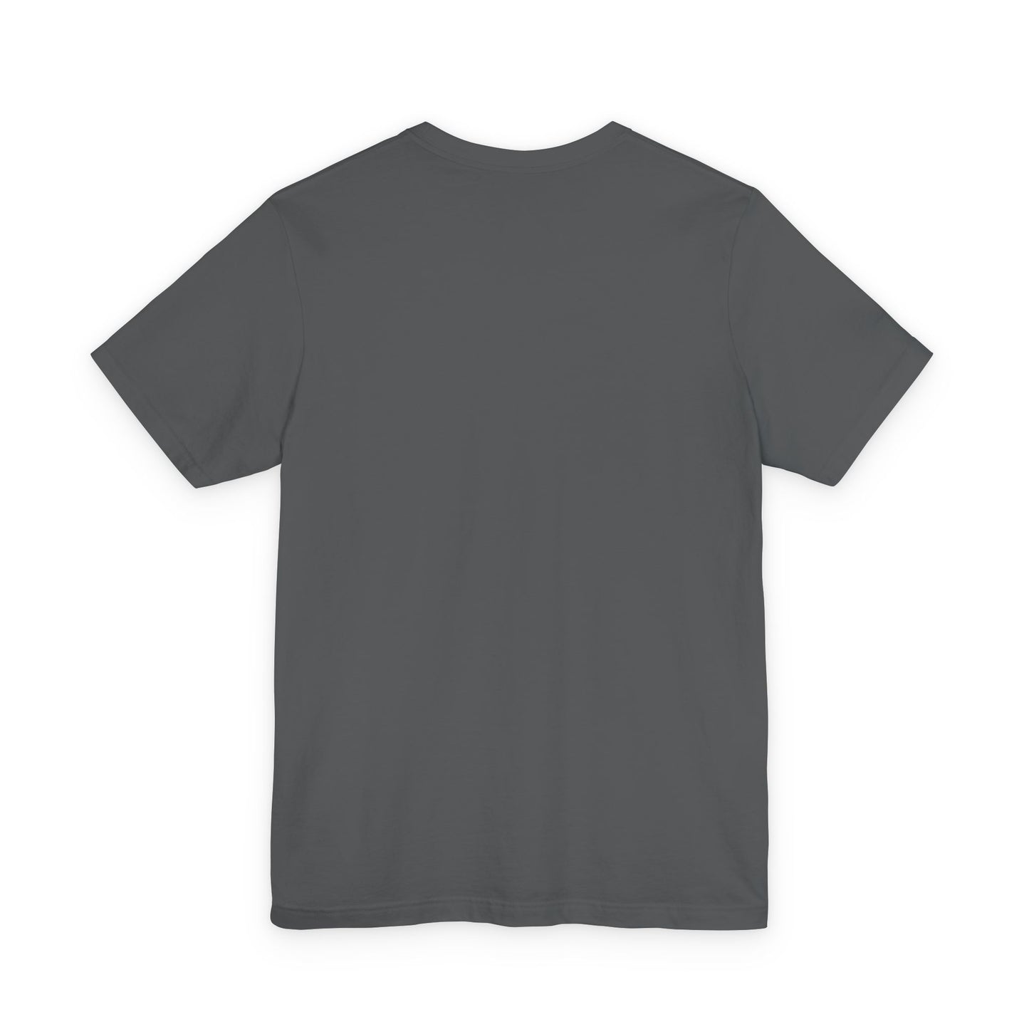 Thank You Text Tee — Minimal White Short Sleeve T-Shirt